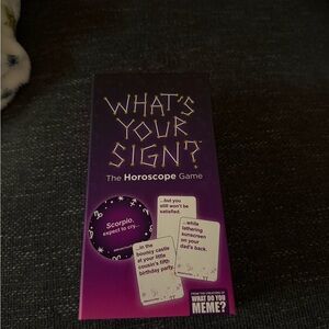 What's Your Sign? The Horoscope Game